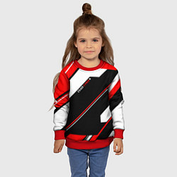 Свитшот детский CS:GO Cyrex Style, цвет: 3D-красный — фото 2