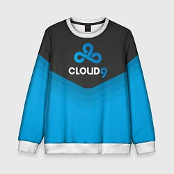 Свитшот детский Cloud 9 Uniform, цвет: 3D-белый