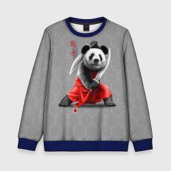 Свитшот детский Master Panda, цвет: 3D-синий