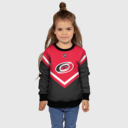 Свитшот детский NHL: Carolina Hurricanes, цвет: 3D-черный — фото 2