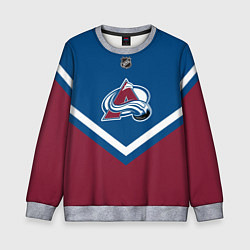 Свитшот детский NHL: Colorado Avalanche, цвет: 3D-меланж