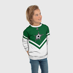 Свитшот детский NHL: Dallas Stars, цвет: 3D-белый — фото 2