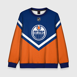 Свитшот детский NHL: Edmonton Oilers, цвет: 3D-синий
