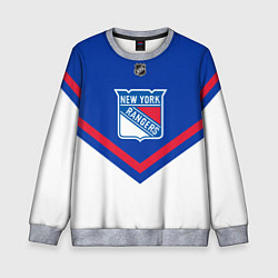 Свитшот детский NHL: New York Rangers, цвет: 3D-меланж