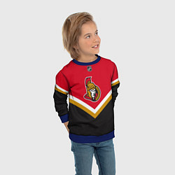 Свитшот детский NHL: Ottawa Senators, цвет: 3D-синий — фото 2