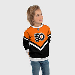 Свитшот детский NHL: Philadelphia Flyers, цвет: 3D-белый — фото 2