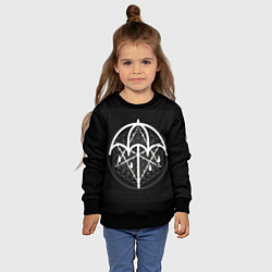Свитшот детский BMTH: Rain Symbol, цвет: 3D-черный — фото 2