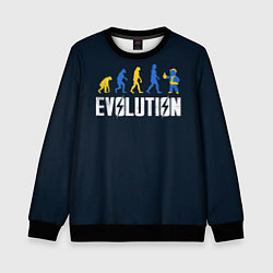 Свитшот детский Vault Evolution, цвет: 3D-черный