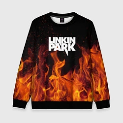 Детский свитшот Linkin Park: Hell Flame