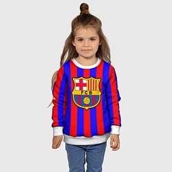 Свитшот детский Barca FCB Club, цвет: 3D-белый — фото 2