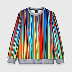 Детский свитшот Colored stripes