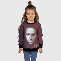 Свитшот детский Chelsea Grin: Death Girl, цвет: 3D-черный — фото 2