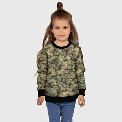 Свитшот детский Камуфляж с утками, цвет: 3D-черный — фото 2