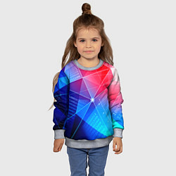 Свитшот детский Коды, цвет: 3D-меланж — фото 2
