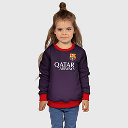 Свитшот детский Barcelona FC: Violet, цвет: 3D-красный — фото 2