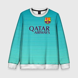 Детский свитшот Barcelona FC: Aqua