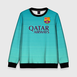 Детский свитшот Barcelona FC: Aqua