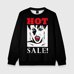 Свитшот детский Hot Sale, цвет: 3D-черный