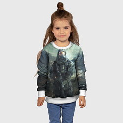 Свитшот детский STALKER, цвет: 3D-белый — фото 2