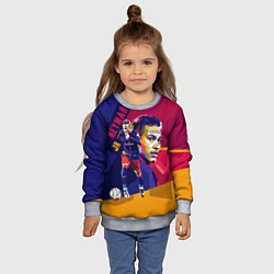 Свитшот детский Jr. Neymar, цвет: 3D-меланж — фото 2