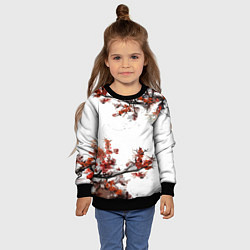 Свитшот детский САКУРА, цвет: 3D-черный — фото 2