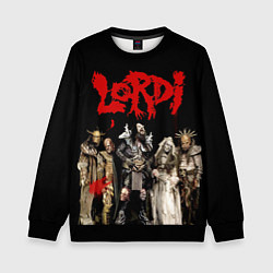 Свитшот детский LORDI, цвет: 3D-черный