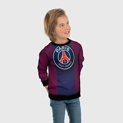 Свитшот детский Paris Saint-Germain, цвет: 3D-черный — фото 2
