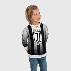 Свитшот детский Juventus FC: New logo, цвет: 3D-белый — фото 2