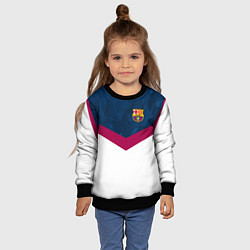 Свитшот детский Barcelona FC: Sport, цвет: 3D-черный — фото 2