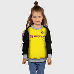 Свитшот детский BVB FC: Rois Away 17/18, цвет: 3D-меланж — фото 2