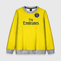 Свитшот детский PSG FC: Mbappe Away 17/18, цвет: 3D-меланж