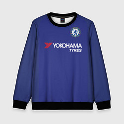 Свитшот детский Chelsea FC: Hazard Home 17/18, цвет: 3D-черный