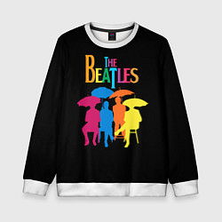 Свитшот детский The Beatles: Colour Rain, цвет: 3D-белый