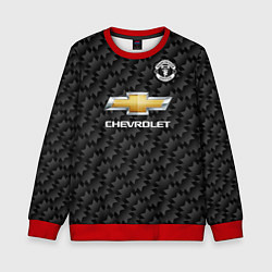 Свитшот детский Man UTD: Pogba Away 17/18, цвет: 3D-красный