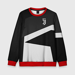 Свитшот детский FC Juventus: Sport Geometry, цвет: 3D-красный