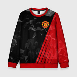 Детский свитшот FC Manchester United: Abstract