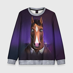 Свитшот детский BoJack, цвет: 3D-меланж