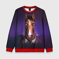 Свитшот детский BoJack, цвет: 3D-красный