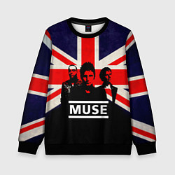 Свитшот детский Muse UK, цвет: 3D-черный