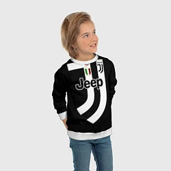 Свитшот детский FC Juventus: FIFA 2018, цвет: 3D-белый — фото 2