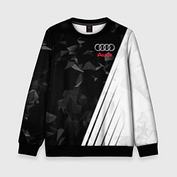 Свитшот детский Audi: Black Poly, цвет: 3D-черный