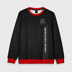 Свитшот детский Mercedes AMG: Sport Line, цвет: 3D-красный