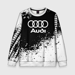 Детский свитшот Audi: Black Spray