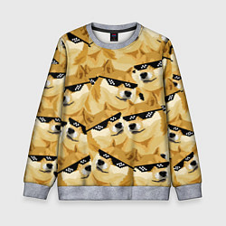 Детский свитшот Doge: Deal with it