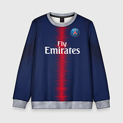Свитшот детский FC PSG: Home 18-19, цвет: 3D-меланж