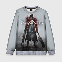 Свитшот детский Bloodborne: Hell Knight, цвет: 3D-меланж