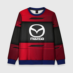 Свитшот детский Mazda Sport, цвет: 3D-синий