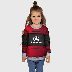 Свитшот детский Lexus Sport, цвет: 3D-меланж — фото 2