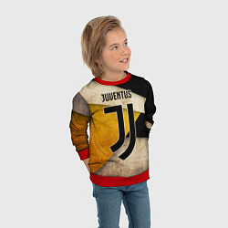 Свитшот детский FC Juventus: Old Style, цвет: 3D-красный — фото 2