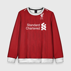 Свитшот детский FC Liverpool: Salah Home 18/19, цвет: 3D-белый